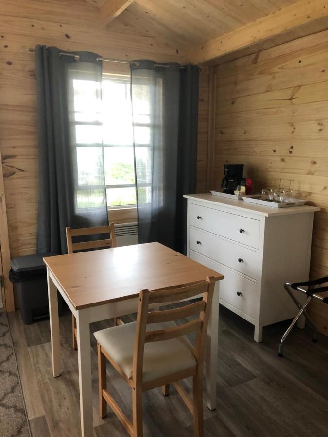 Les Chalets De La Colline Inc Baie-Sainte-Catherine Ngoại thất bức ảnh